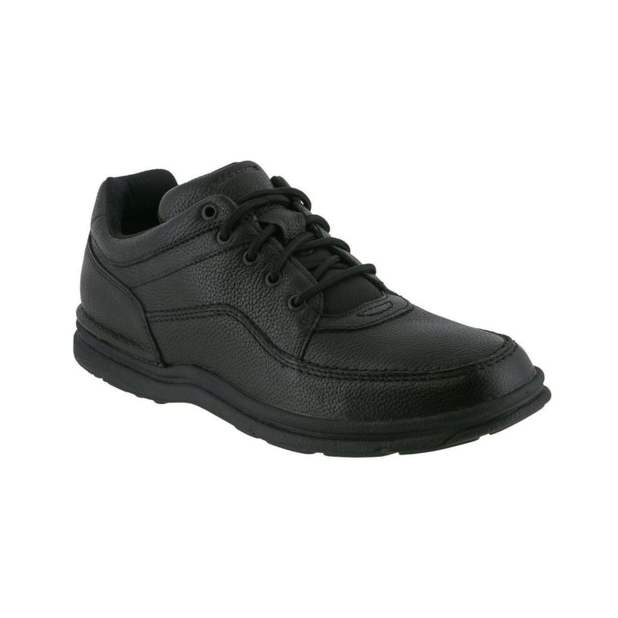 Rockport black best sale walking shoes