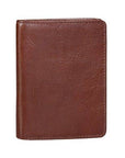 Brown leather wallet. 