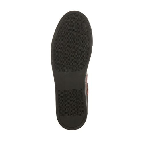 Textured black rubber outsole.