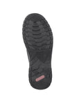 Black rubber outsole with red Rieker logo on heel.