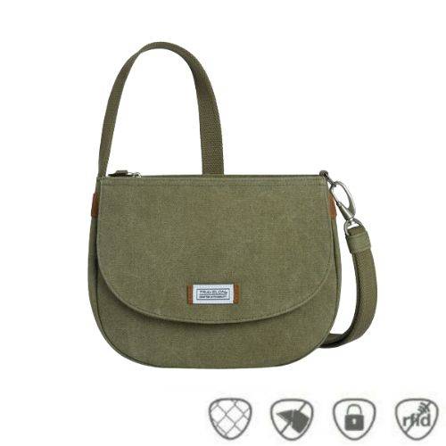 Anti-Theft Heritage Saddle Crossbody Bag