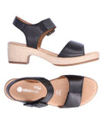 D0N52 Backstrap Heeled Sandal