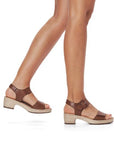 D0N52 Backstrap Heeled Sandal