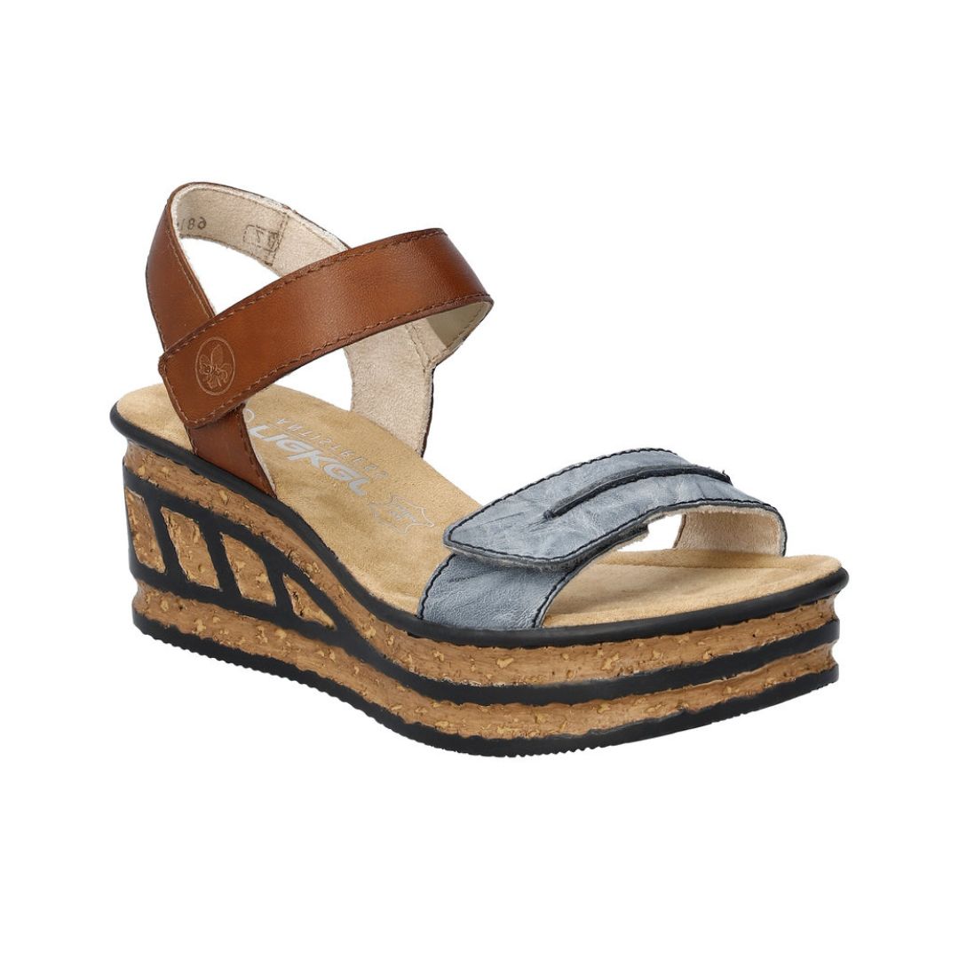 68198 Platform Wedge Sandals