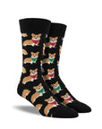 Men's Corgi Butt Socks