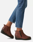 Evie II Zip Wedge Boot