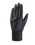 An Auclair black leather glove with simple stitching.