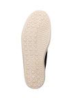 Ecco white outsole on sneaker with bubble design.