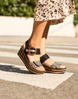 68176 Platform Wedge Sandals