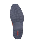 Navy outsole with red Rieker logo on heel.