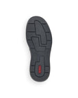 Black outsole on slip on sneaker by Rieker