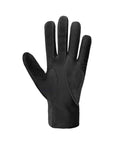 An Auclair thick black glove with black suede patches on thumb, first, and middle fingers.