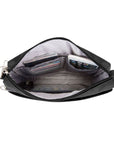 Inside view of Travelon's small crossbody bag.