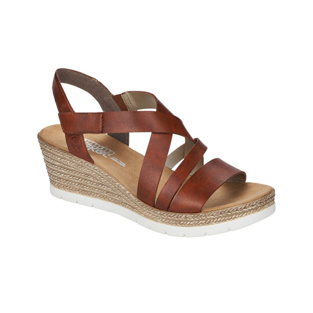 61937 Sling-Back Platform Wedge