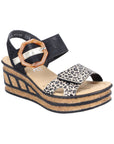 68176 Platform Wedge Sandals