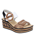 68176 Platform Wedge Sandals