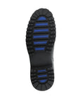 Outsole of Dax boot in black. Black rubber outsole with G2 Ice Grip technology. 