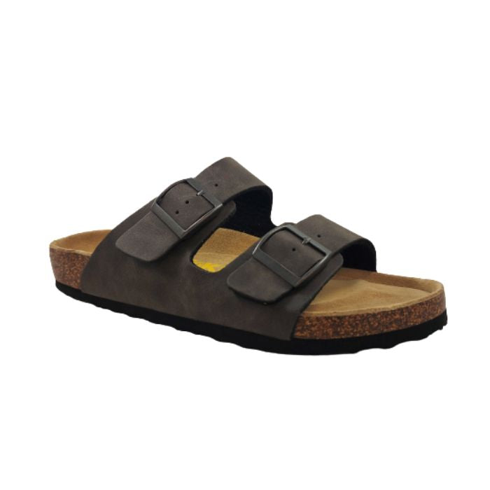 Black best sale footbed sandals